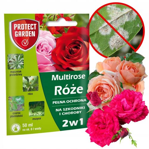  MULTIROSE 2IN1 ПЪЛНА ЗАЩИТА НА РОЗИ И ДРУГИ РАСТЕНИЯ 50МЛ PROTECT GARDEN