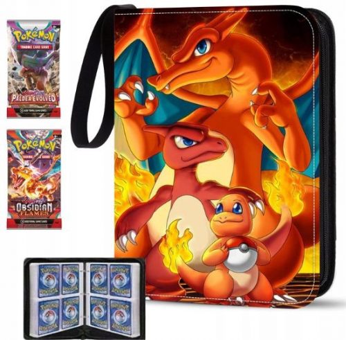  Pokemon Binder Класьор за карти за игра 400 карти