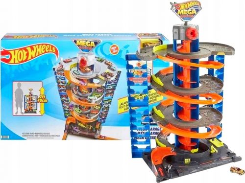  ТЕКУЩА АВТОМОБИЛНА ПИСТА HOT WHEELS МЕГАГАЖ