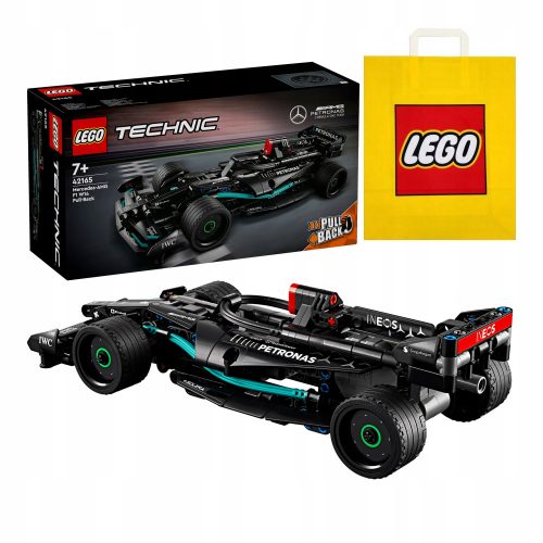  LEGO Technic 42165 Mercedes-AMG F1 W14 E Performance Pull-Back 42165 + VP Paper Bag LEGO 6315792 средна