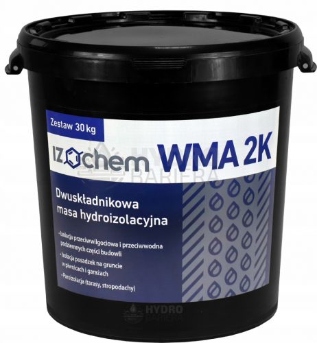 ИЗОХИМ WMA 2K 30 KG ХИДРОИЗОЛАЦИЯ НА ФУНДАМЕНТА ТЕГЛО KMB