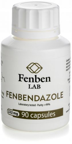 Фенбендазол 222 mg Cz. >99,9% Fenben Lab 90 кап