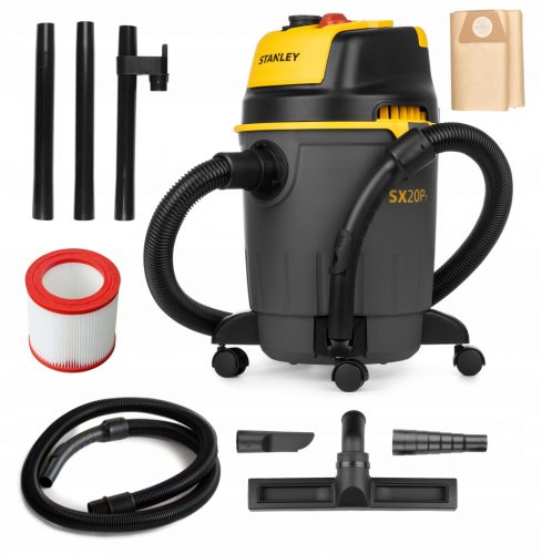 Индустриална прахосмукачка Stanley Pro 1200 W + филтър Stanley за прахосмукачка Stanley 41864