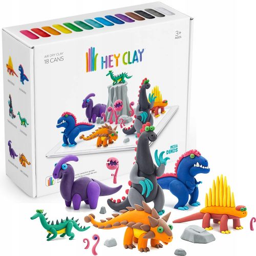  Пластмасова паста Hey Clay Mega Dinos