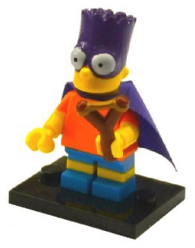  НОВА LEGO Фигурка The Simpsons series 2 - Bartman - sim031, colsim2-5