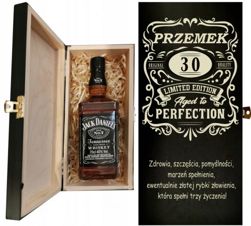  ПОДАРЪК ЗА РОЖДЕН ДЕН 18 20 30 40 50 КУТИЯ ЗА УИСКИ JACK DANIELS