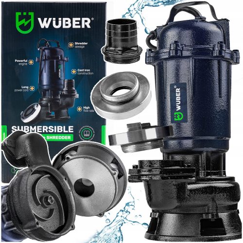  Потопяема помпа Wuber 2500 W 18000 l/h