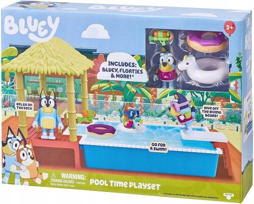  Moose Toys Bluey Pool Time комплект