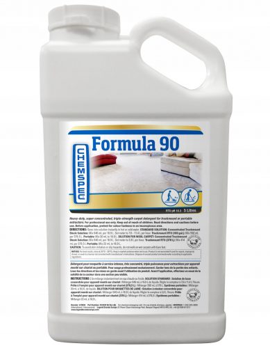 Chemspec Formula 90 течност за почистване на килими и тапицерии 5л