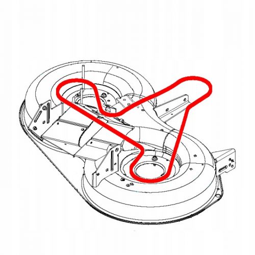  Ремък за задвижване на ножове Husqvarna TC, CT, CTH, LT