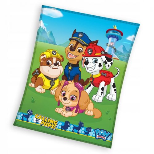  Одеяло 150x200 Paw Patrol Paw Chase Skye Dogs Coral