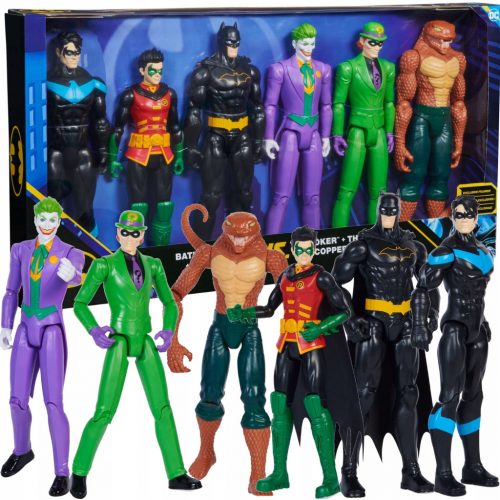  DC Comics, Batman 6-Pack | Батман, Робин, Найтуинг, Жокера, Гатанката