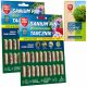  2× Protect Garden Sanium Pin инсектицидни таблетки 20 бр. Protect Garden многокомпонентен течен тор 0,02 кг