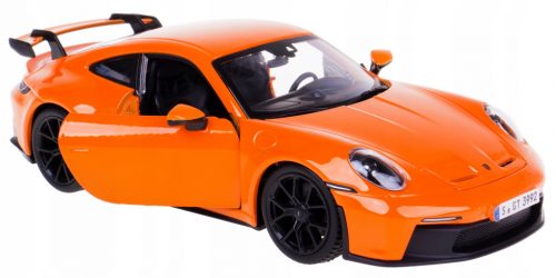  PORSCHE 911 GT3 МОДЕЛ МЕТАЛ BBURAGO 1:24 ОРАНЖ