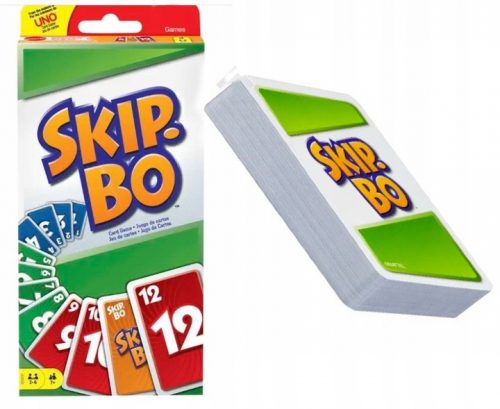  SKIP BO SKIP-BO mattel руми игра на карти