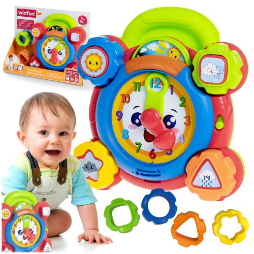  Winfun Smily Play My first clock 000675 21 x 20 x 6 cm