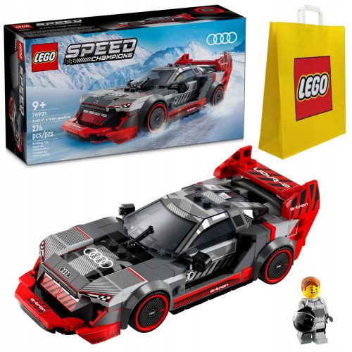  LEGO Speed Champions 76921 Audi S1 E-tron Quattro + LEGO 6315792 ХАРТИЕНА ЧАНТА VP MEDIUM M 34X41X10 TE