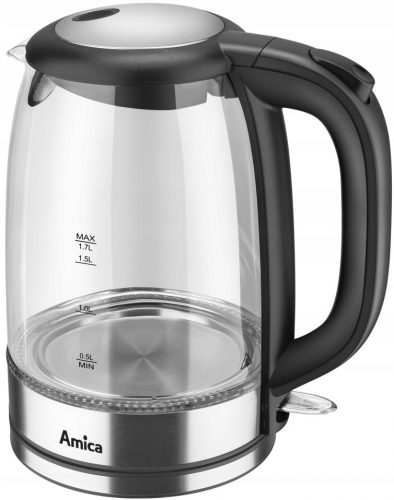  Електрическа кана Amica KD 2050G 2200 W 1.7 л сребристо/сиво