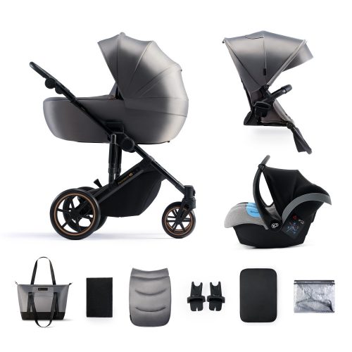  Kinderkraft количка 3в1 PRIME 2 2023 SHADOW GREY