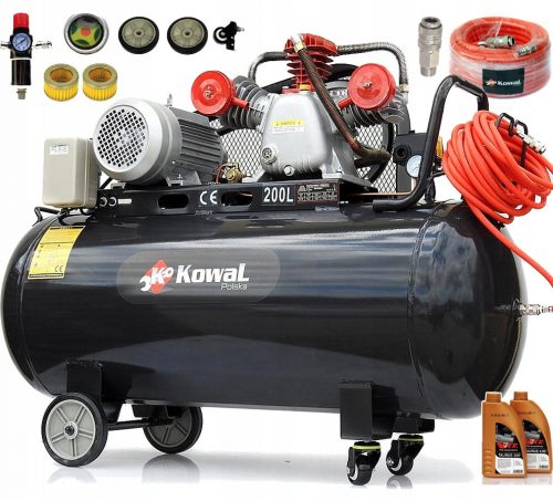 Маслен компресор Kowal Polska k17 14 Bar 200 l 14 bar