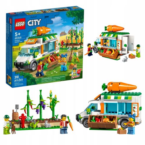  LEGO City 60345 Пазарен ван