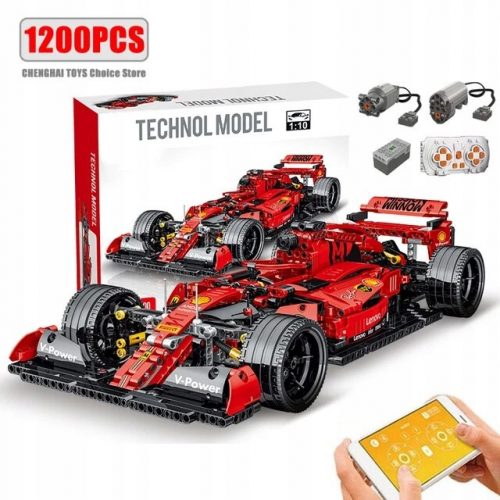  Блокове Bolid Formula F1 Red 1200 бр. ТЕХНИКА