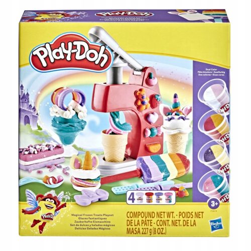  PLAY DOH ICE CREAM PARTY ICE CREAM TUBES КОМПЛЕКТ ГЛИНА ЗА СЛАДКИ Hasbro FUN FACTORY