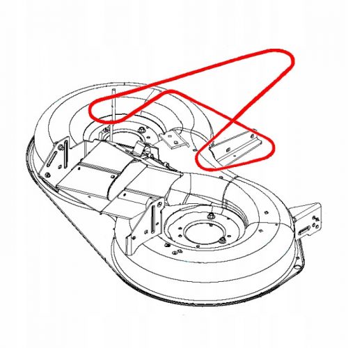  Ремък за задвижване на нож Husqvarna TC 242T, TC 242TX