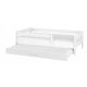  Детско легло SIMPLE DOUBLE BABY BOO 160x80 SMOOTH WHITE