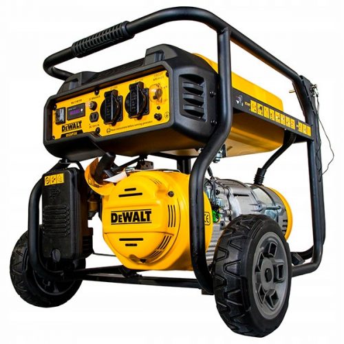 Преносим монофазен бензинов генератор DeWalt 6500 W