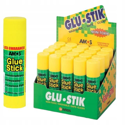  AMOS office GLUE set 20 бр. Glue Stick