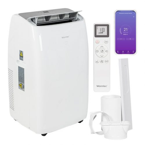  Преносим климатик Warmtec KP46W 4600 W, бял