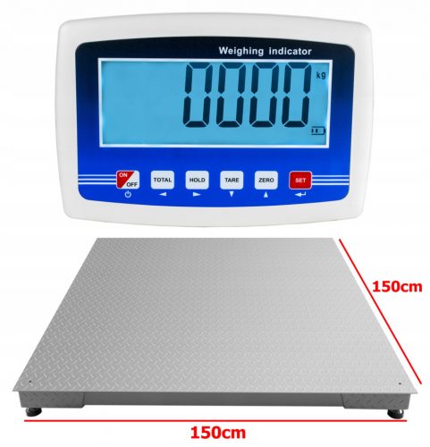 Платформена везна Bielskie Wagi 3000 kg x 500 g