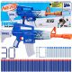  NERF FORNITE BLUE ШОК ИЗБЕРВАЧ + ПЯНА ДАРТС 30 BLUE