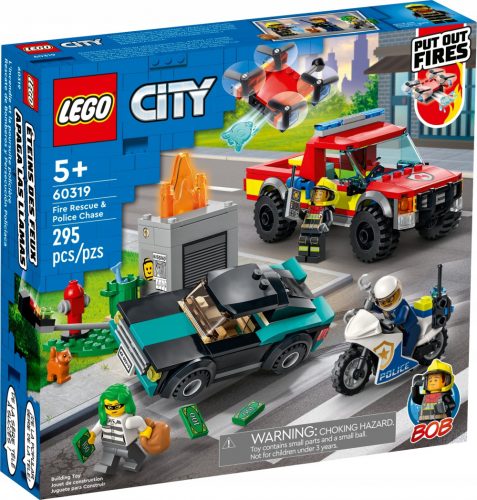  LEGO City 4208 Офроуд пожарна кола 243 части.