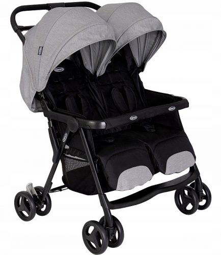  Двойна количка Graco Duorider - Steeple Grey