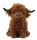  ПЛЮШЕНА ИГРАЧКА КАФЯВА ШОТЛАНДСКА КРАВА ТАЛИСМАН ИГРАЧКА ЗА ДЕЦА HIGHLAND COW