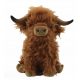  ПЛЮШЕНА ИГРАЧКА КАФЯВА ШОТЛАНДСКА КРАВА ТАЛИСМАН ИГРАЧКА ЗА ДЕЦА HIGHLAND COW