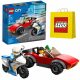  LEGO City 60392 Полицейски мотоциклет + LEGO хартиена чанта