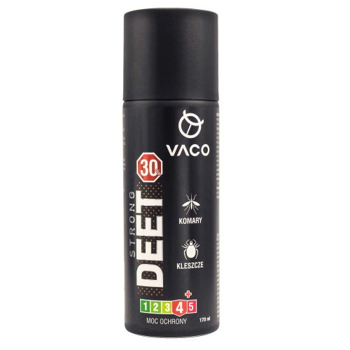  VACO STRONG 30 Спрей за кърлежи, комари и мушици DEET 30% + Citrodiol - 170 ml