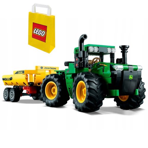  LEGO Technic John Deere 9620R 4WD Трактор 42136 + VP Хартиена торба LEGO 6315792 Среден