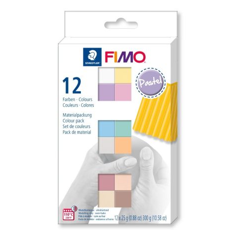  Комплект Fimo soft Pastel, термореактивна маса