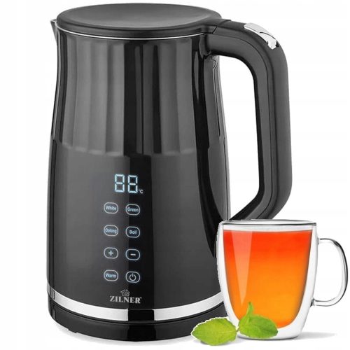  Електрическа кана Zilner ELECTRIC KETTLE 2200 W 1.7 l черна