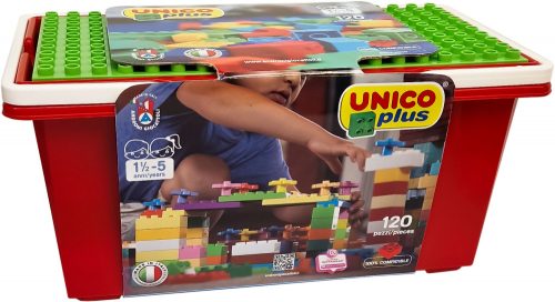  UNICO CONSTRUCTION BLOCKS 120 ELEMENTS BOX СТРОИТЕЛНА ПЛОЧА