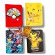  Албум за държач на Pokemon Card за 400 карти + 4 оригинални енергийни карти