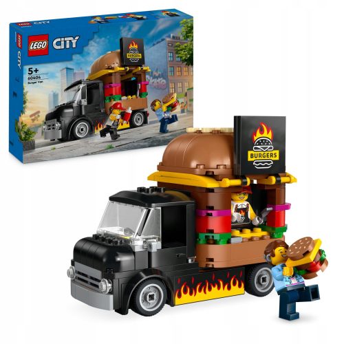  LEGO City 60404 Хамбургер камион