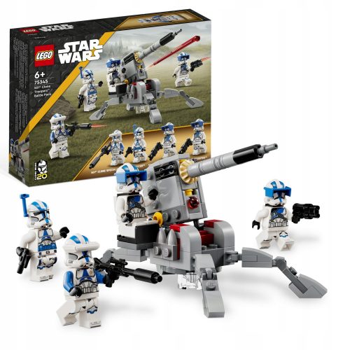  LEGO Star Wars 75345 Боен комплект 501-ви Легион Clone Troopers