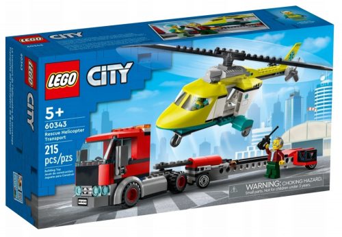  LEGO City 11123263 СПАСИТЕЛЕН ХЕЛИКОПТЕР КАМИОН