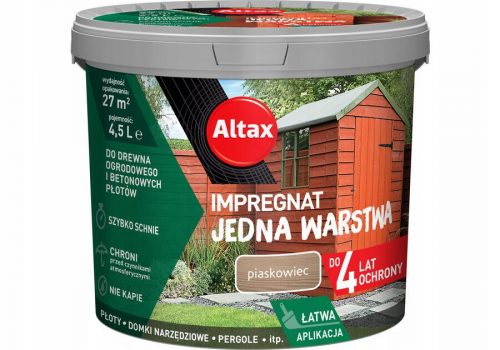  Altax Импрегнация за дърво Garden 4.5L пясъчник