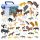  ФИГУРКИ ЖИВОТНИ ZOO ANIMALS КОМПЛЕКТ ФИГУРКИ WILD SAFARI BOX 58 EL